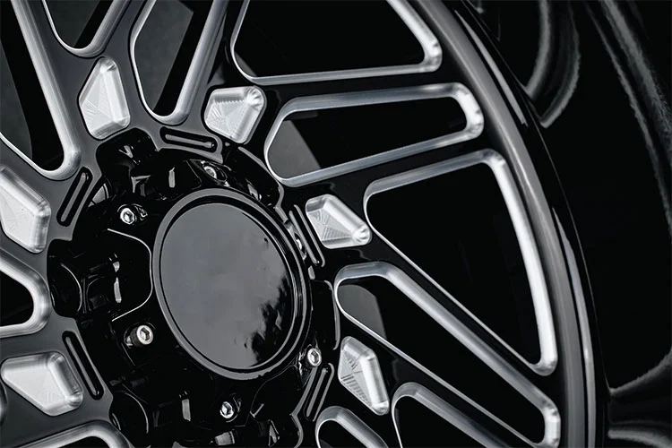 Forged 6061 T6 Gloss Black Milled